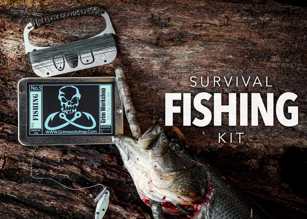 Survival Fishing Kit • See what contents to carry and how to use it