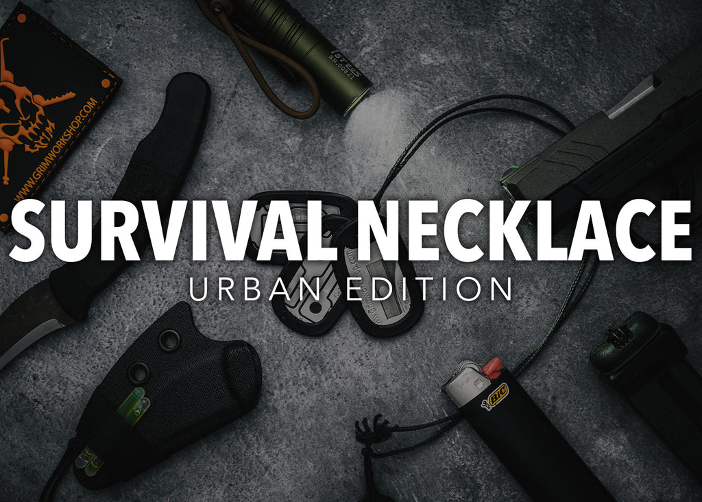 Survival Necklace • EDC Urban Survival Kit – Grimworkshop