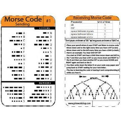 #1 Morse Code Decoder Tip card-Grimworkshop-bugoutbag-bushcraft-edc-gear-edctool-everydaycarry-survivalcard-survivalkit-wilderness-prepping-toolkit