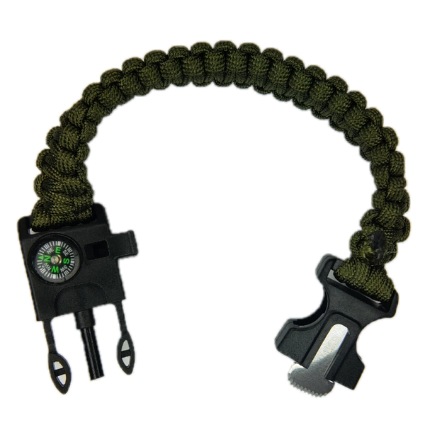 EDC Bracelet, Firestarter Paracord Survival Bracelet
