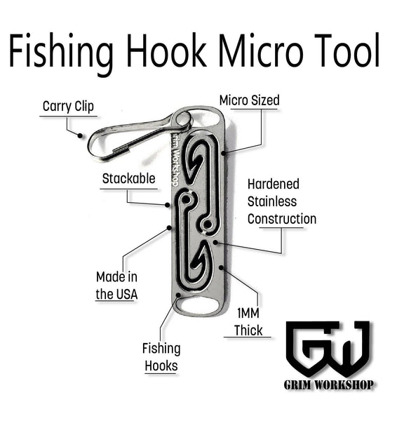 Fishing Hook Micro Tool: Micro Fishing Kit