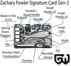 zachary fowler signature survival card fowler card gen 2