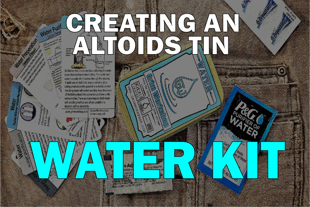 DIY Altoids Tin Water Purification Kit