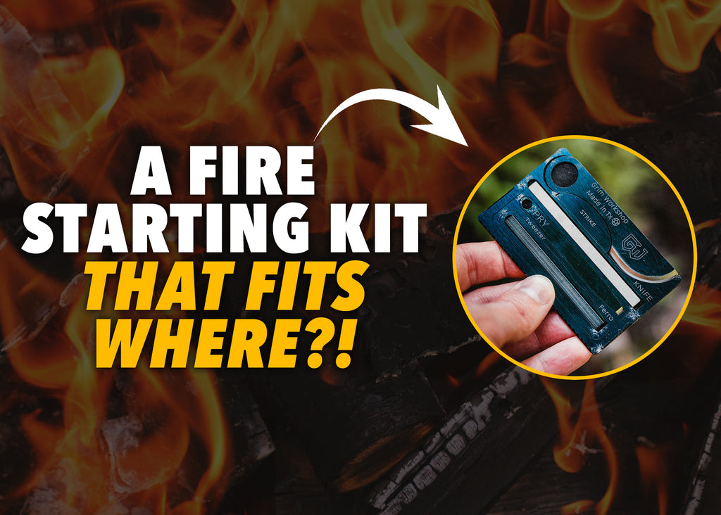 Fire Starting Kit • Hot Shot Fire Card Gen 2 is HERE!