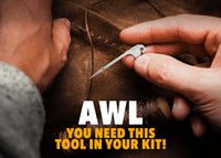 How to use a awl