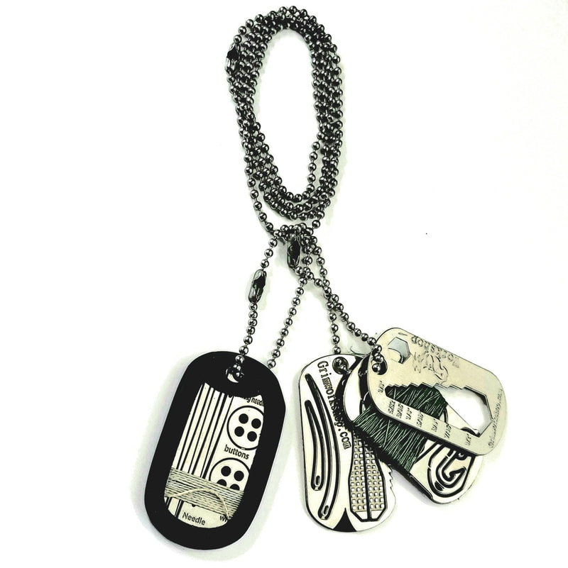 Dog Tag Survival Necklace : The EDC Necklace for Emergencies and More