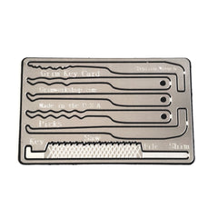 Grim Key Card : Escape, and Lock Picking Multi Tool
