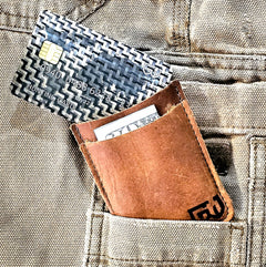 Hunting Stash Card: Credit Card Size Waterproof EDC Wallet Pouch