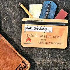 Fire Stash Card: Credit Card Size Waterproof EDC Wallet Pouch