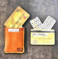 Trapping Stash Card: Credit Card Size Waterproof EDC Wallet Pouch