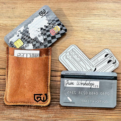 Lock Pick Stash Card: Credit Card Size Waterproof EDC Wallet Pouch