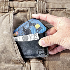 Water Stash Card: Credit Card Size Waterproof EDC Wallet Pouch