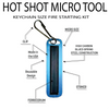 Hot Shot Micro Tool: Keychain Ferro Rod Firesta...