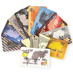 Stash Card Set: 10 Pack of EDC Wallet Pouches