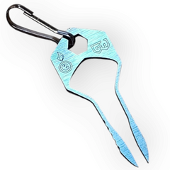 Tweezkey: Key Shaped High Carbon Steel Tweezer Tool