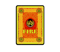 Grim Survival Playing Cards Fire Deck : 54 Fire Starting Tip Playing Cards (PRE ORDER)