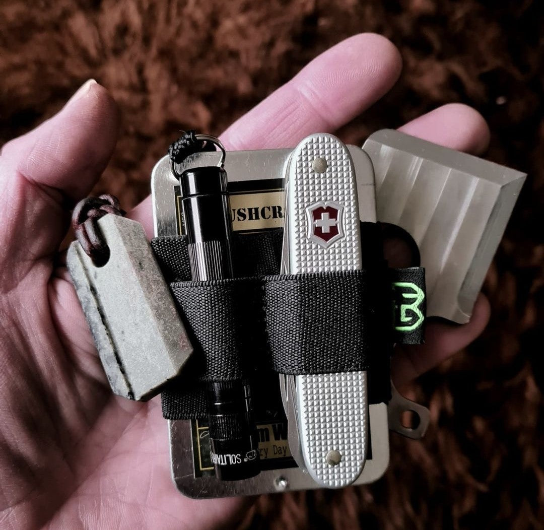 Bandit Elastic Wallet Band, EDC Pocket Gear Organizer