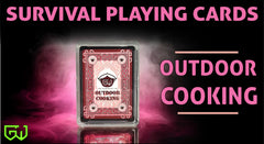 Grim Survival Playing Cards Outdoor Cooking and Water Deck : 54 Outdoor Cooking and Water Purification Playing Cards (PRE ORDER)