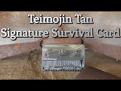 Teimojin Tan Signature Survival Card