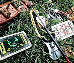 Slingshot Kit : Pocket Slingshot Sling Bow Hunting Kit (Bundle)