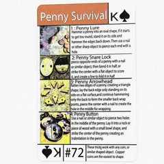 Tip Card #72 Survival with a Penny