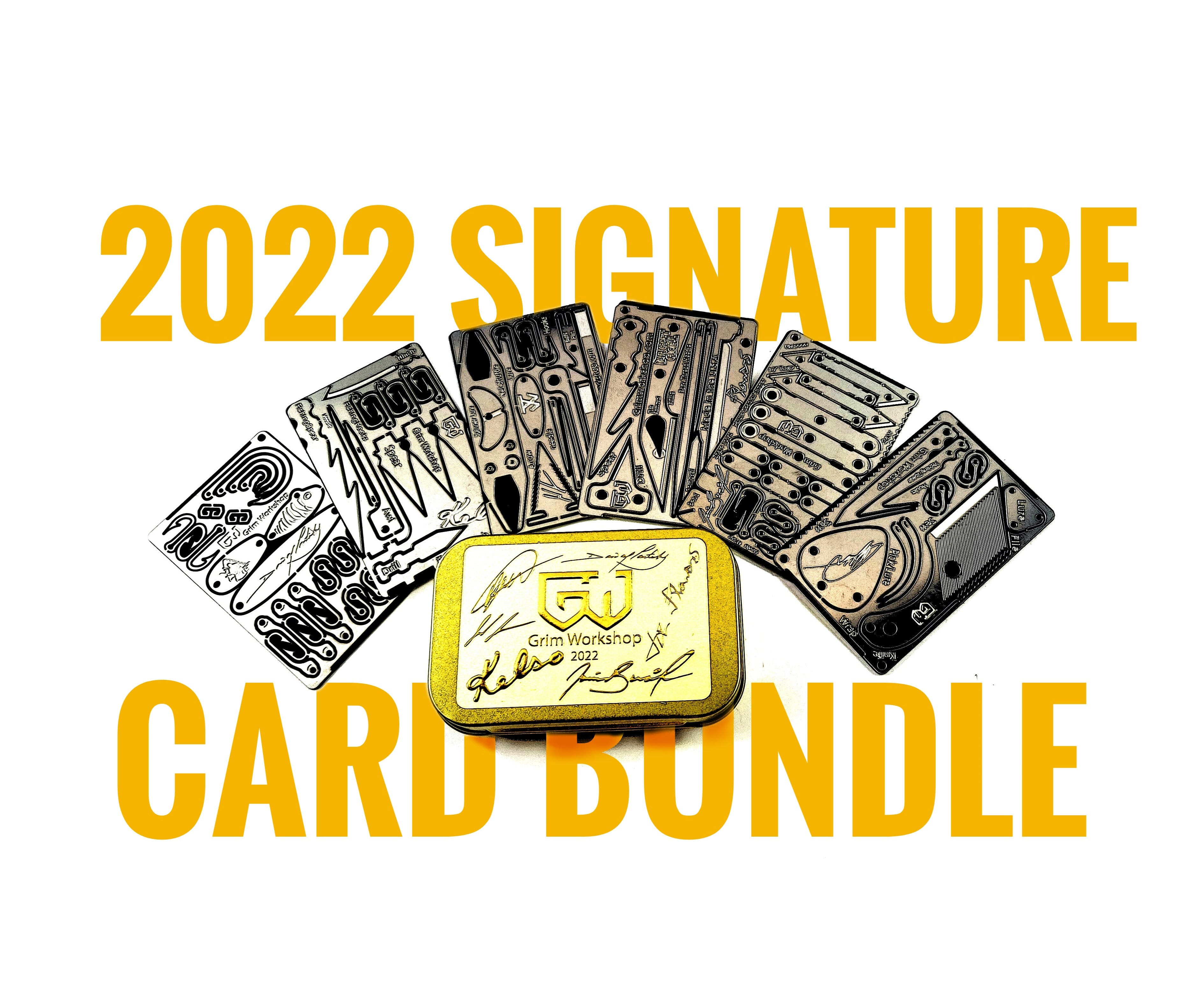 2022 Signature Survival Card Bundle Newest Card Tools