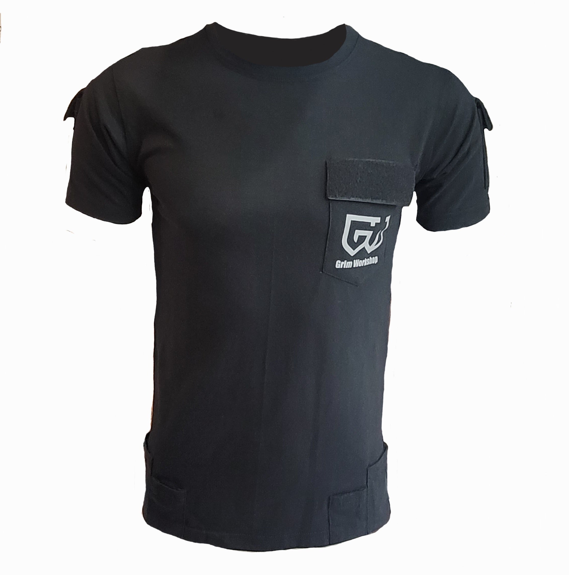 Tactical shirt edc clothing with hidden pocket great survival clothing and tactical shirt Tactical t shirts with velcro edc shirt with hidden pocket