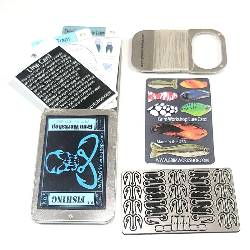 Micro fishing Kit, Emergency Fishing Kit