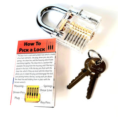 lock pick practice lock with beginner lock pick set guide