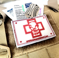 First aid patch and medic morale patch for edc first aid kit