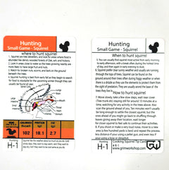 Tip Card H-1: Squirrel Hunting
