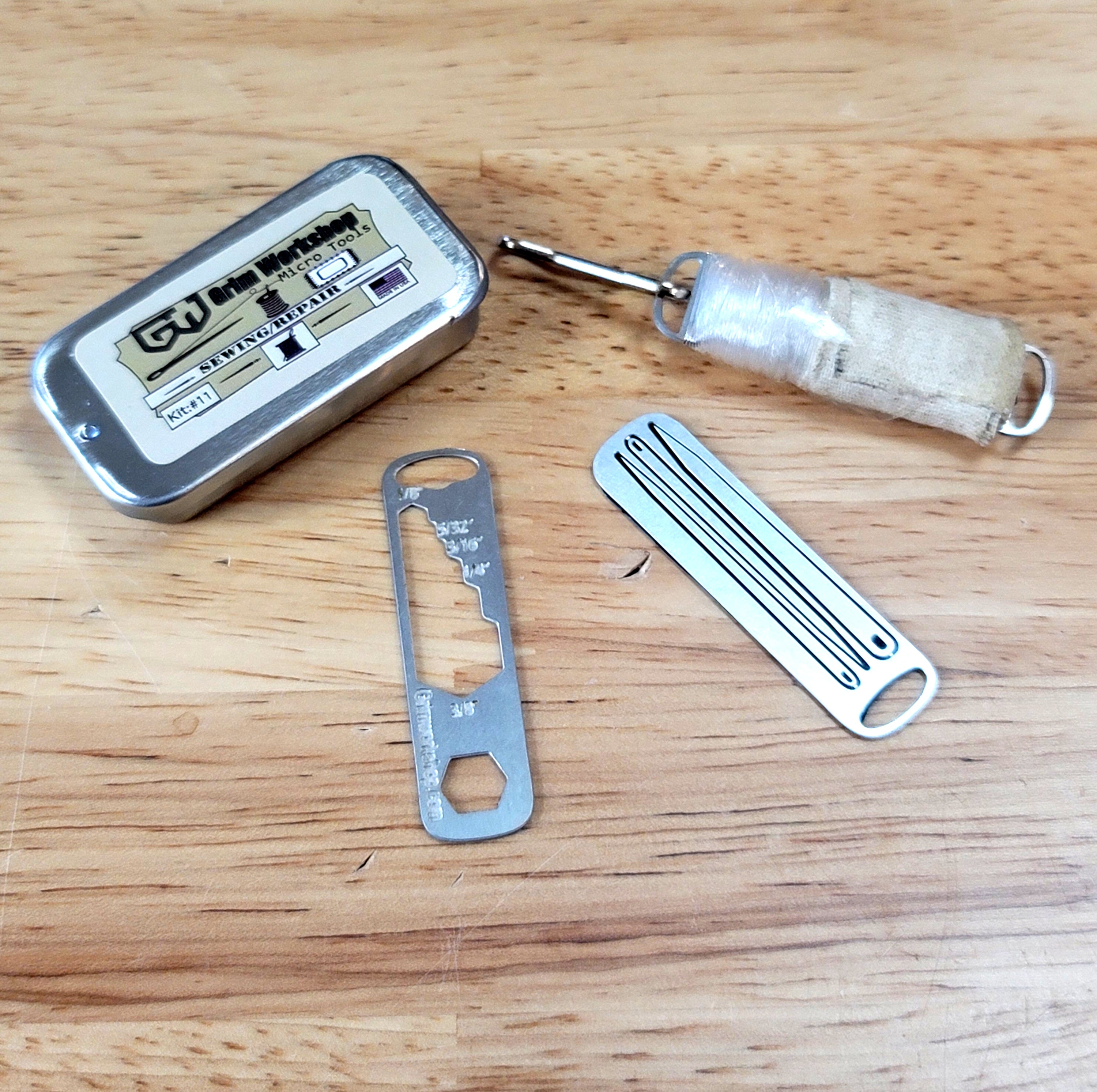 EDC Sewing and Repair Kit -Mini Sewing Kit That Fits in Your Pocket