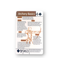 Tip Card #63 Archery Basics : Archery Form Tips and Tricks