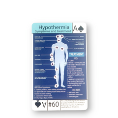 Tip Card #60 Hypothermia : Symptoms and Emergency Treatment