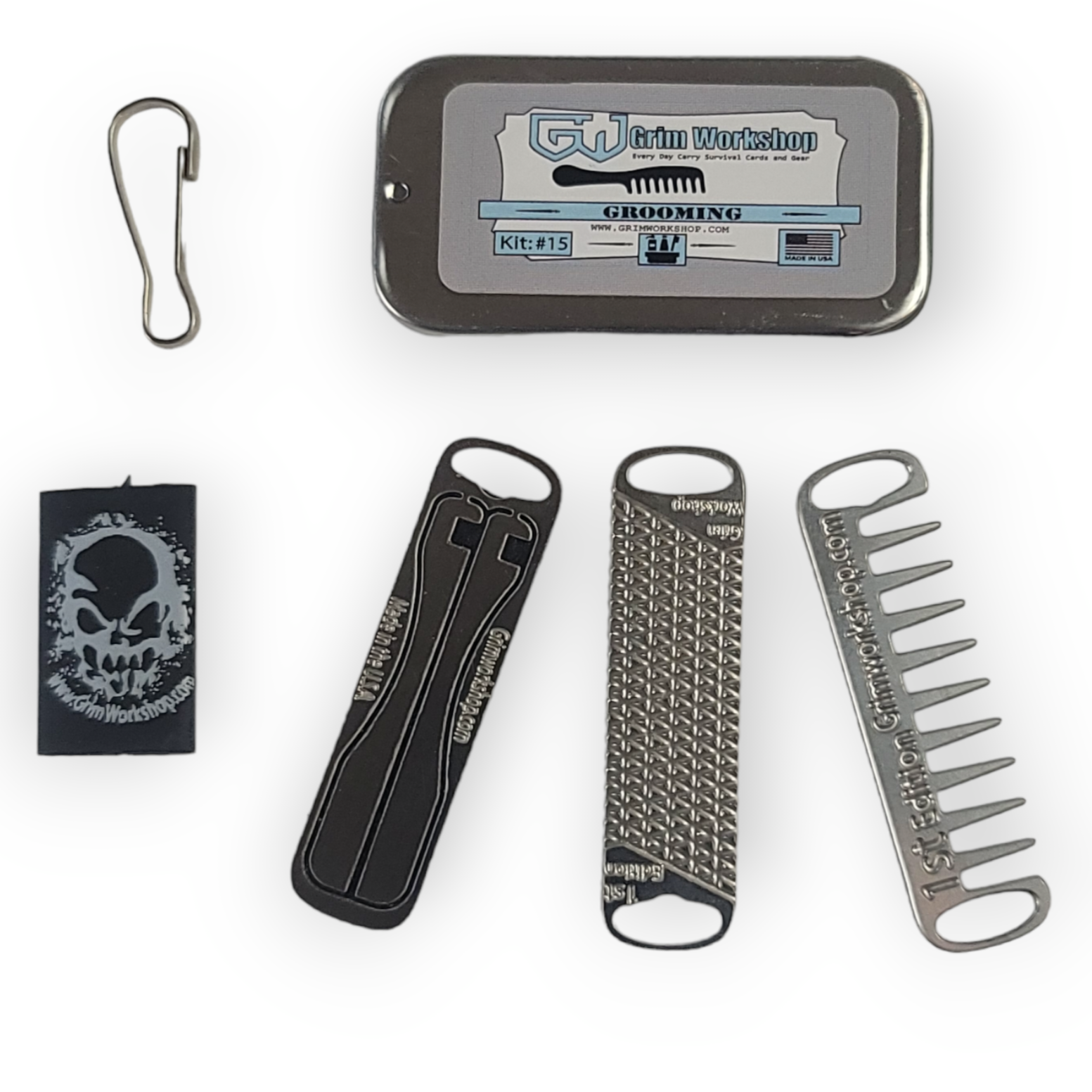 micro grooming kit, mustache grooming kit and mens travel grooming kit. 