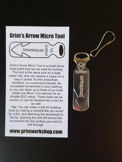 Arrowhead Micro Tool-Grimworkshop-bugoutbag-bushcraft-edc-gear-edctool-everydaycarry-survivalcard-survivalkit-wilderness-prepping-toolkit