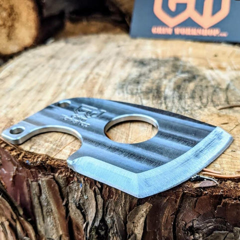 Image of Axe Card Tool-Grimworkshop-bugoutbag-bushcraft-edc-gear-edctool-everydaycarry-survivalcard-survivalkit-wilderness-prepping-toolkit