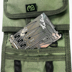 Learn all things kelso with a credit card wallet tool and Survival Kit with The Bushcraft Kelso Card The kelso kit designed by bushcraft kelso is all things kelso.