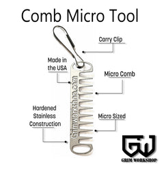 EDC Pocket Comb Micro Tool