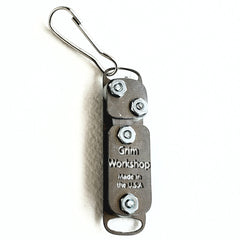 keychain rope maker grim workshop cordage maker is a rope making tool sized to fit on a keychain