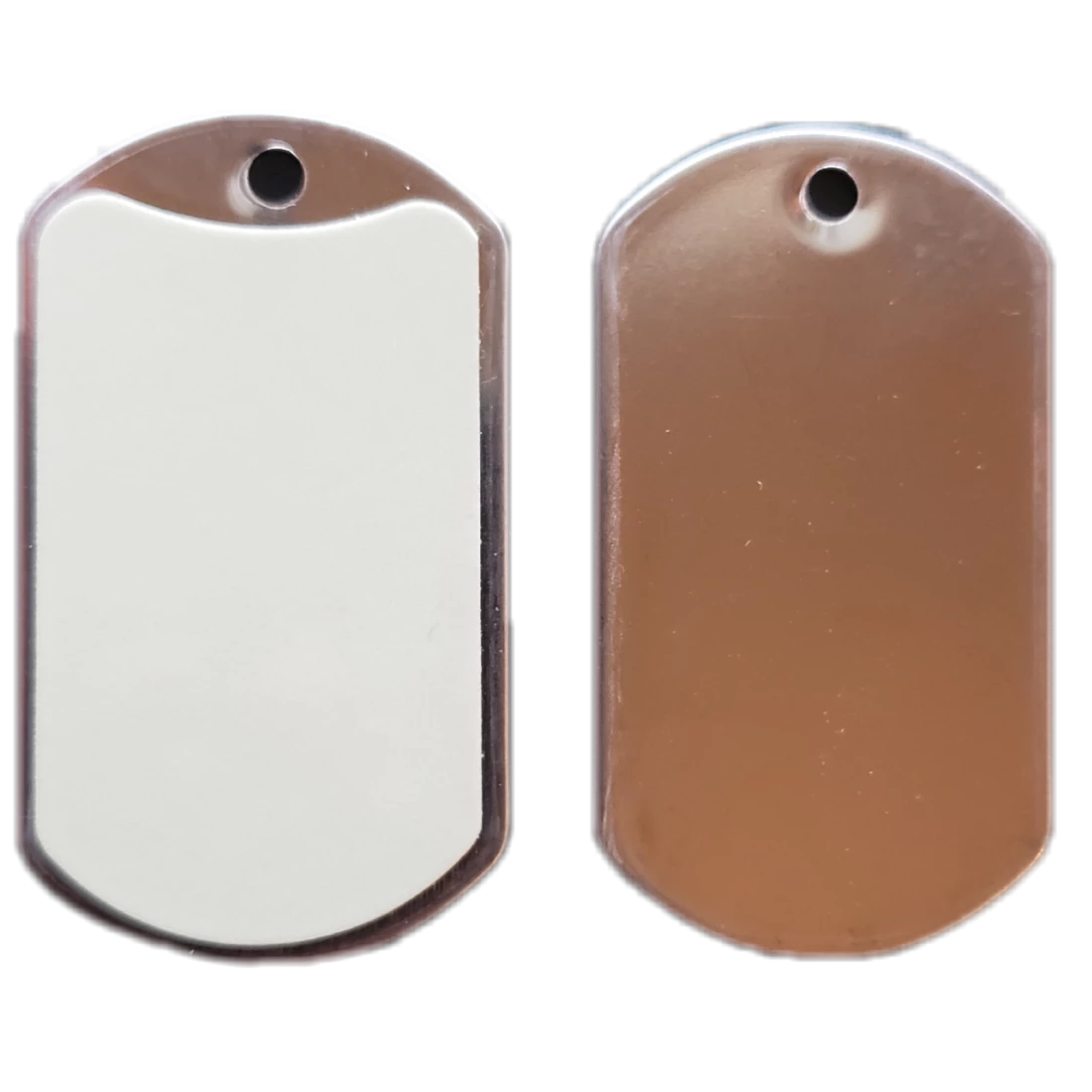  Stainless Steel Blank Military Dog Tags