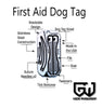 First Aid Dog Tag Survival Necklace Grimworksho...
