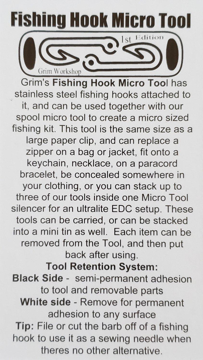 Grim Workshop Fishing Hook Micro Tool