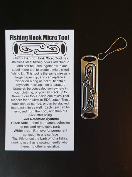 Micro Fishing Kit | Emergency Fishing Kit | Grim Workshop