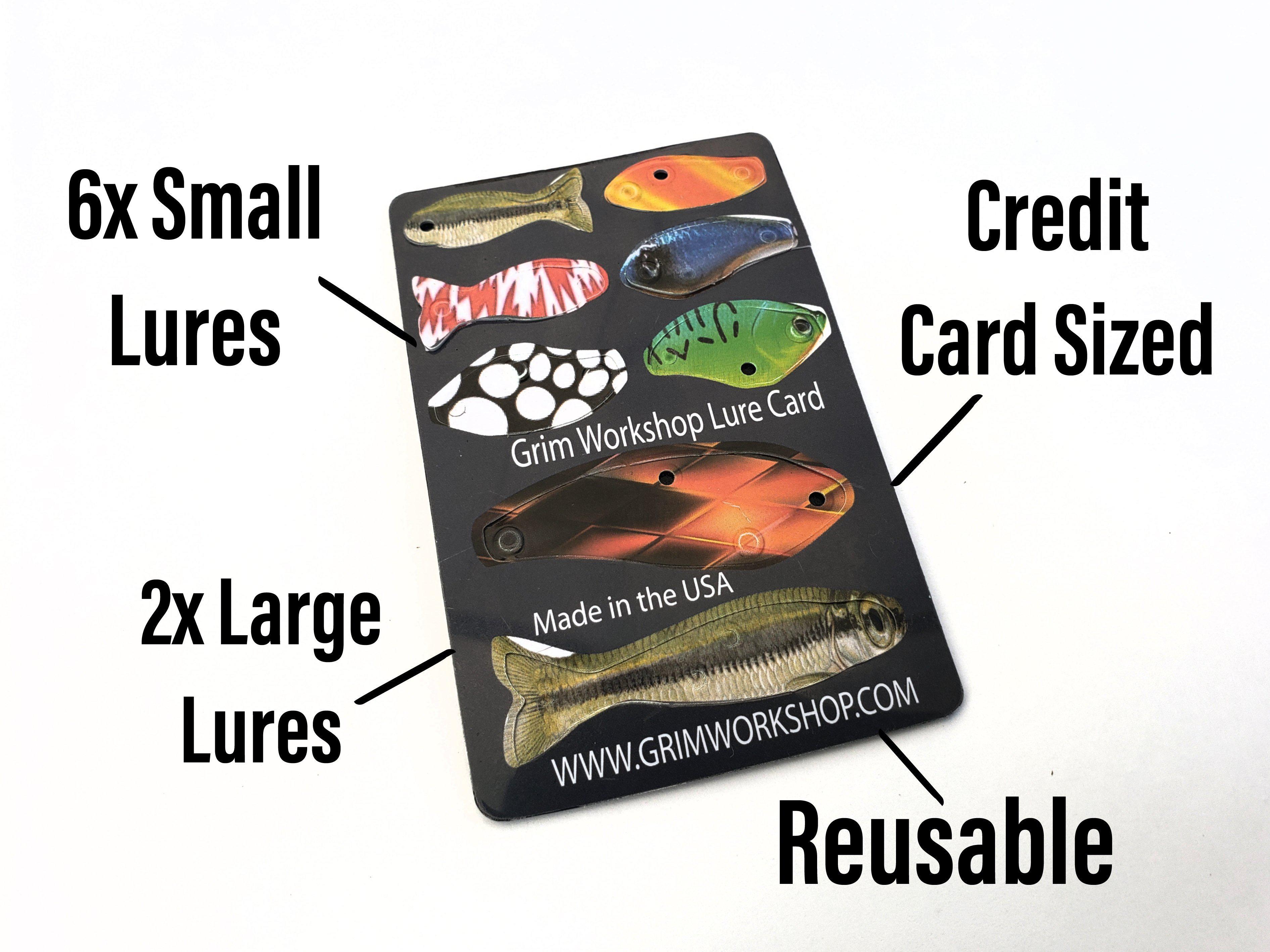 Lure Card, Ultralight Fishing Lures