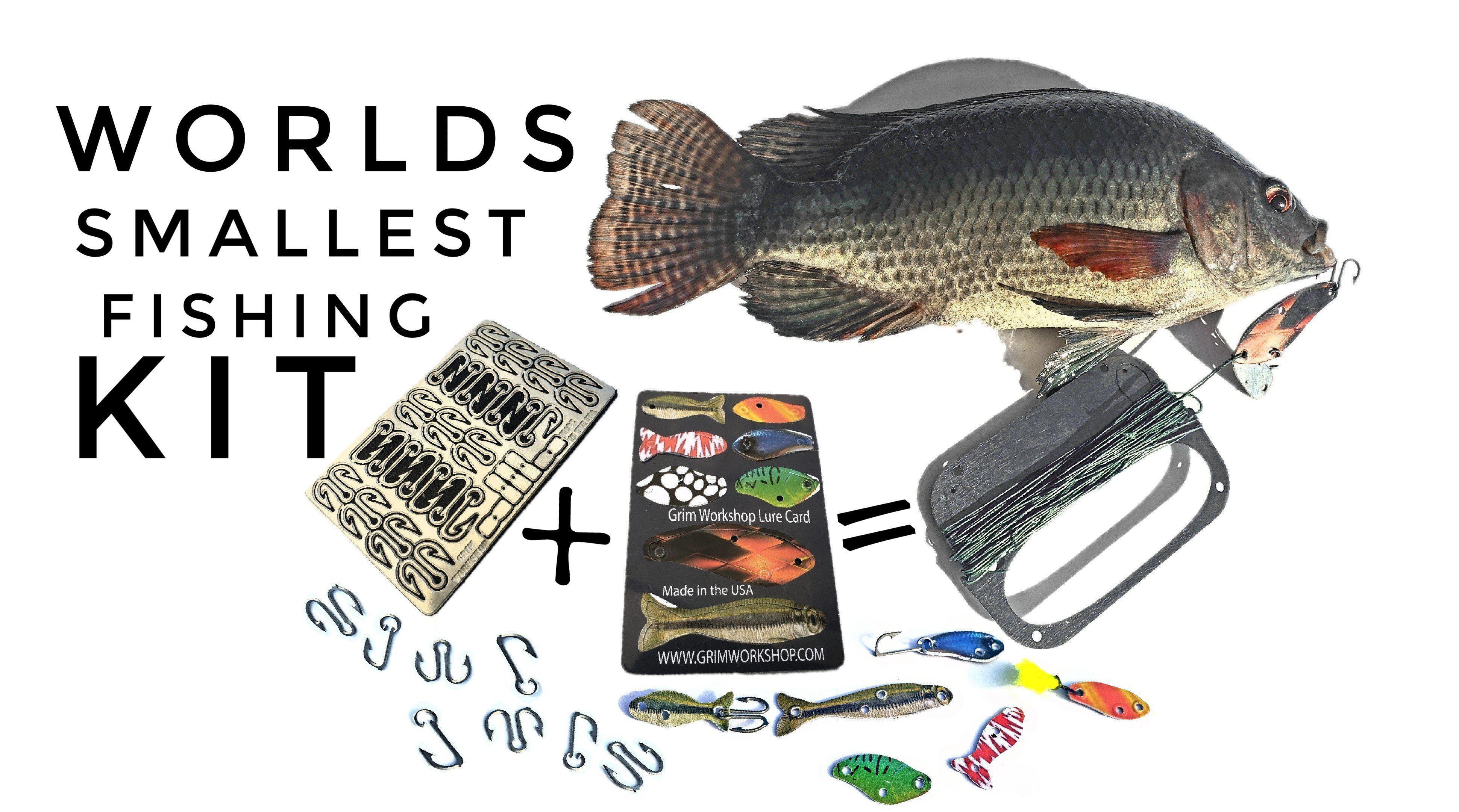 Fishing Lure Card - Credit Card Size Ultralight Fishing Lures