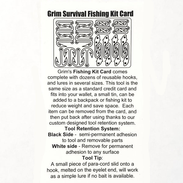 Wilderness Pro Card Versatile Outdoor EDC Survival Fishing Hook Card, –  SearchFindOrder