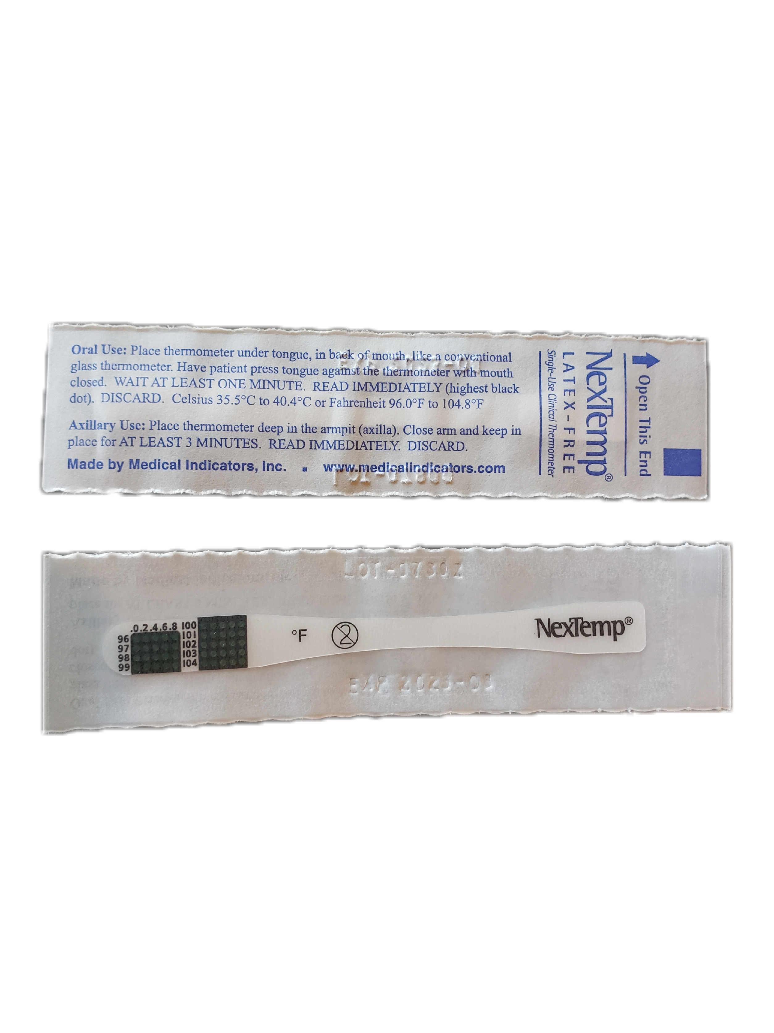 Disposable Thermometers