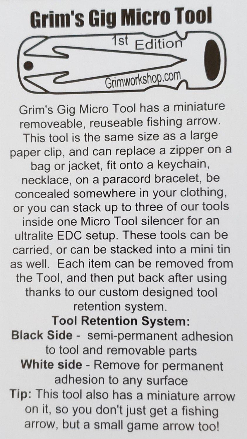 Micro Gig Tool | Frog Gigs| Fish Gig | Grim Workshop