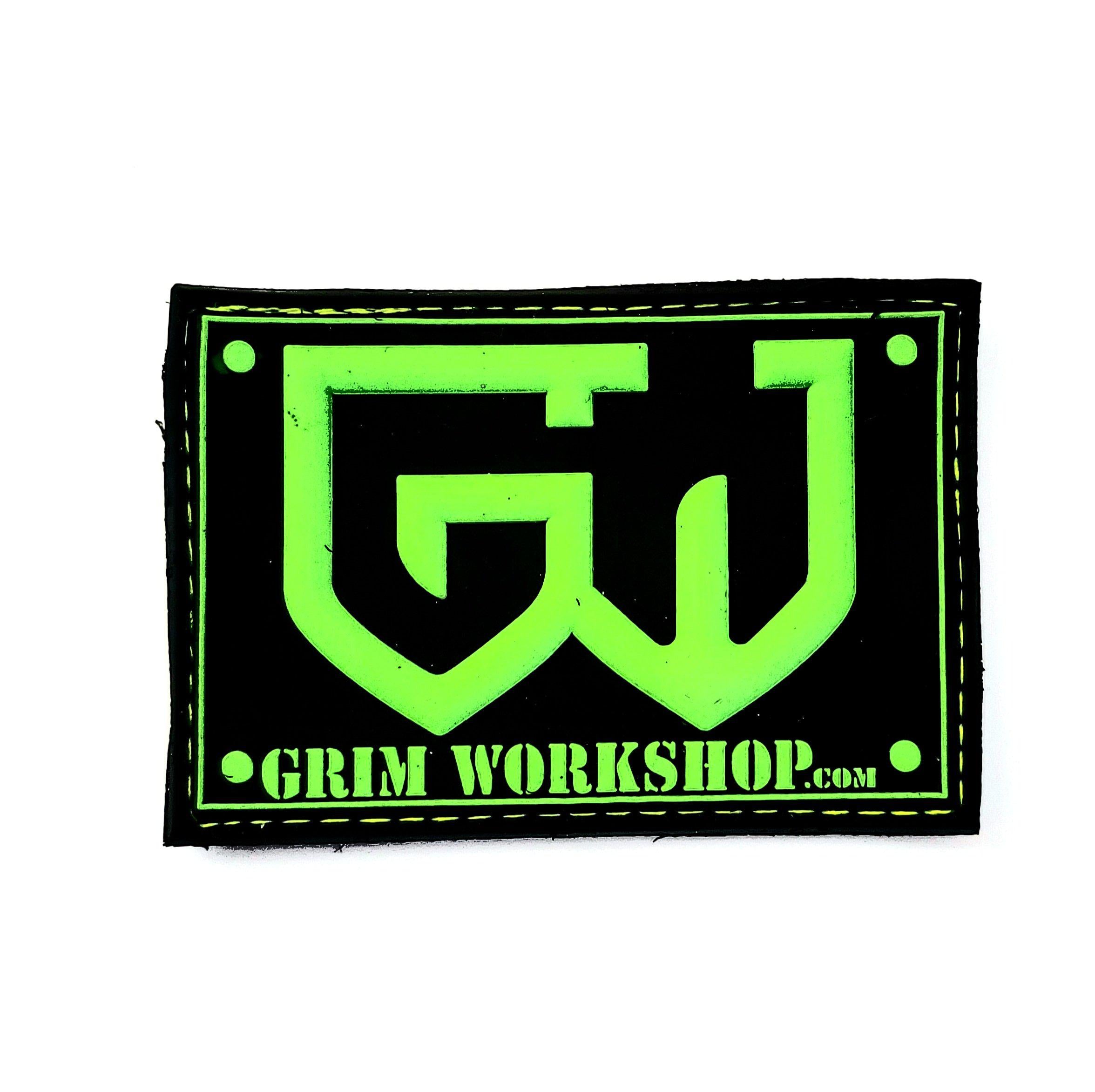 Grim Green Morale Patch with Hidden Pocket-Grimworkshop-bugoutbag-bushcraft-edc-gear-edctool-everydaycarry-survivalcard-survivalkit-wilderness-prepping-toolkit